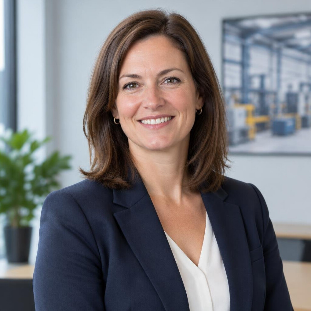 Portrait of a smiling businesswoman in an office